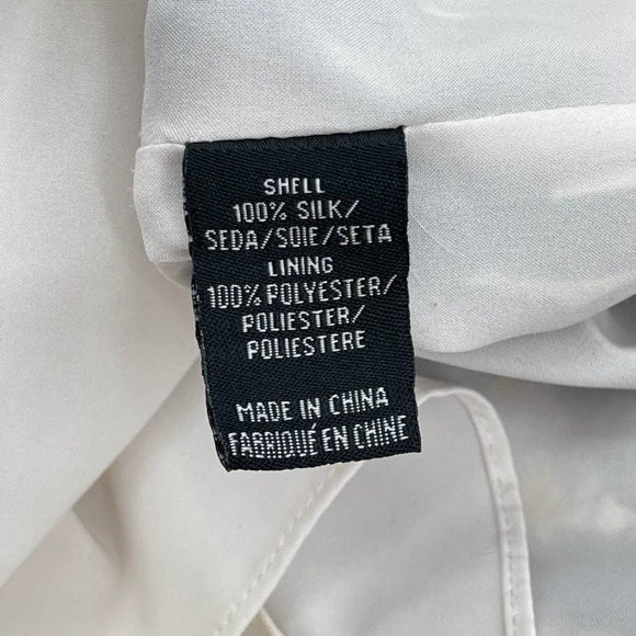 TIBI 100% Silk 3/4 Sleeve Impressionist Floral Shift Dress - Size 4 EUC - Picture 5 of 12